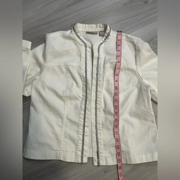 Chico’s size 1 women’s blazer - Picture 4 of 7